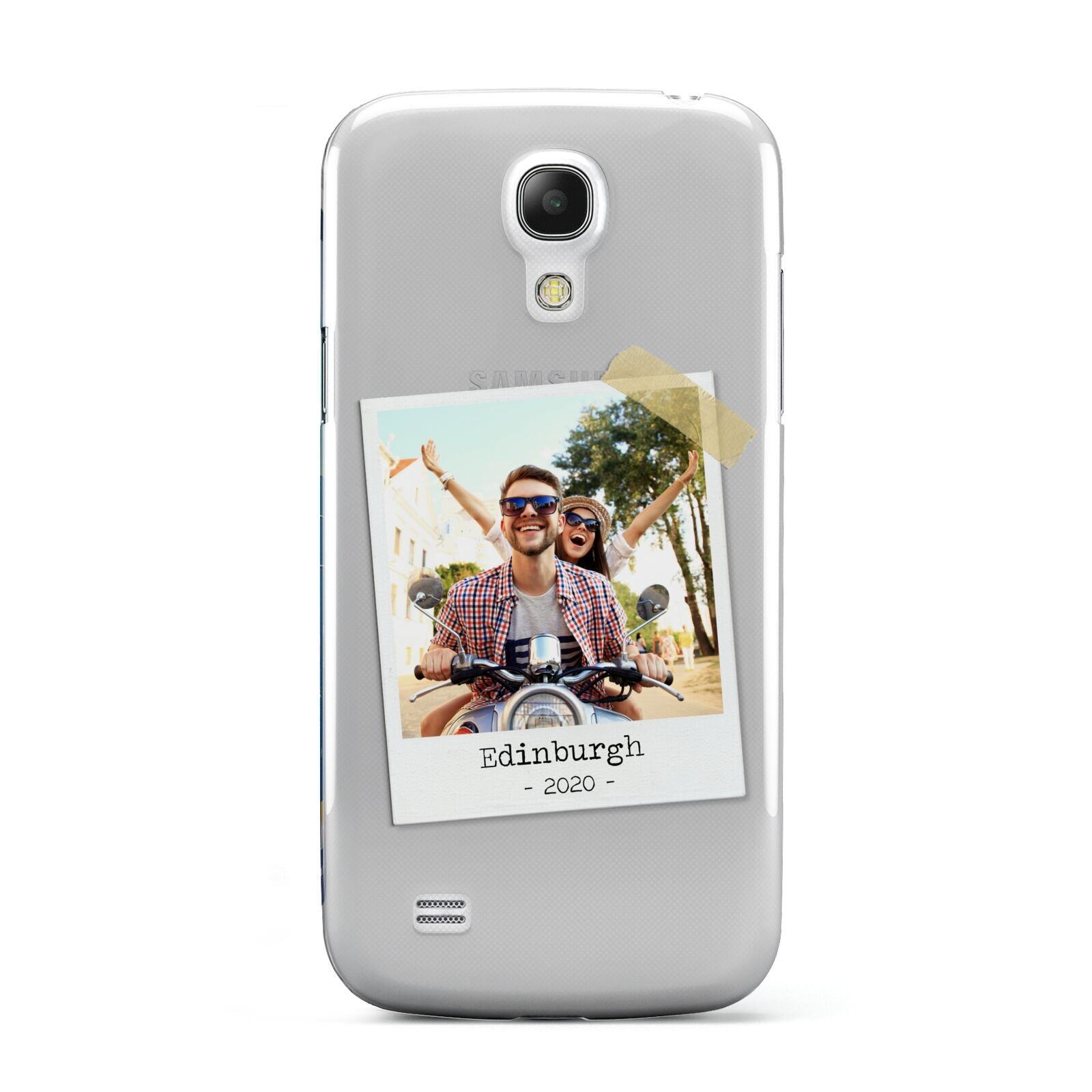 Taped Holiday Snap Photo Upload Samsung Galaxy S4 Mini Case