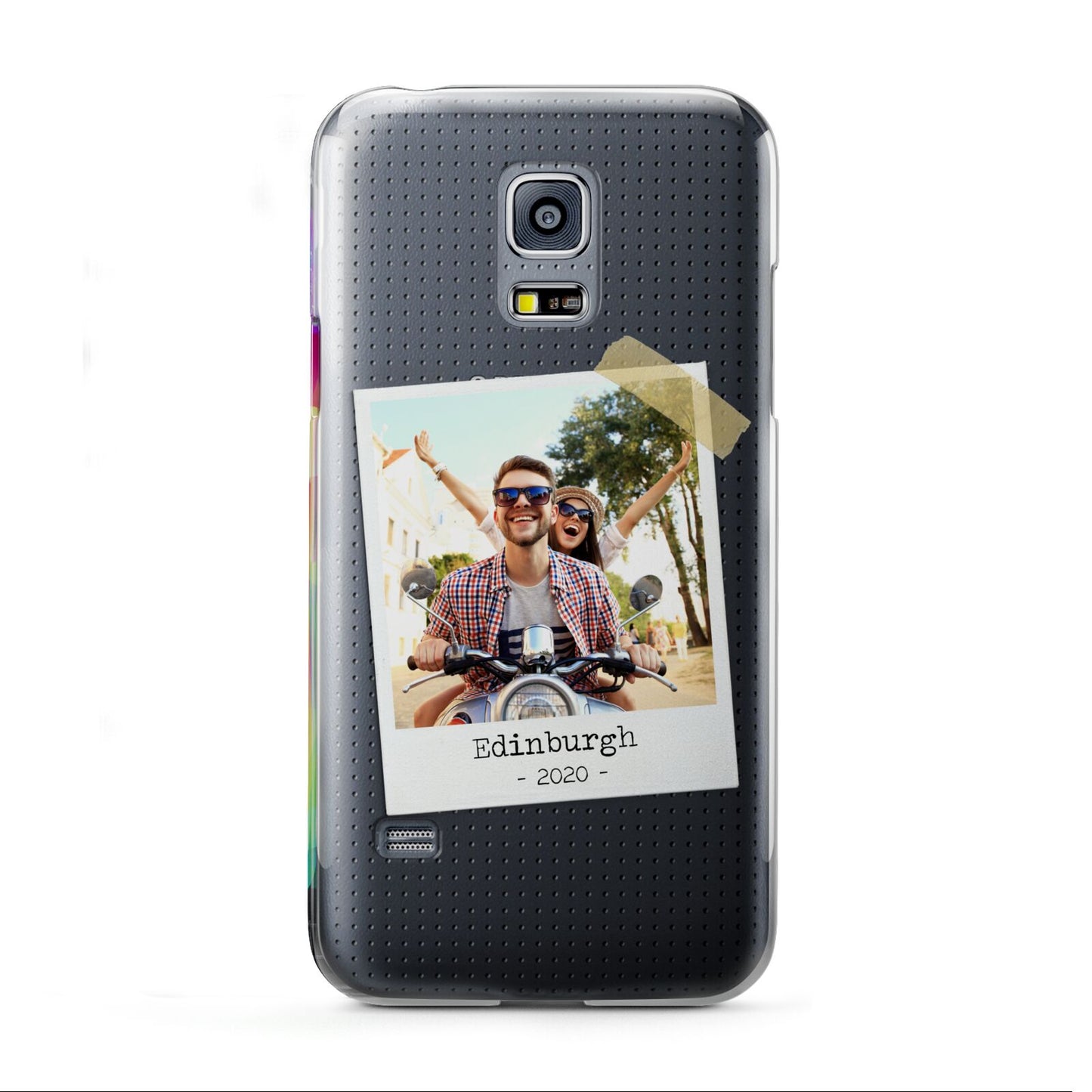 Taped Holiday Snap Photo Upload Samsung Galaxy S5 Mini Case