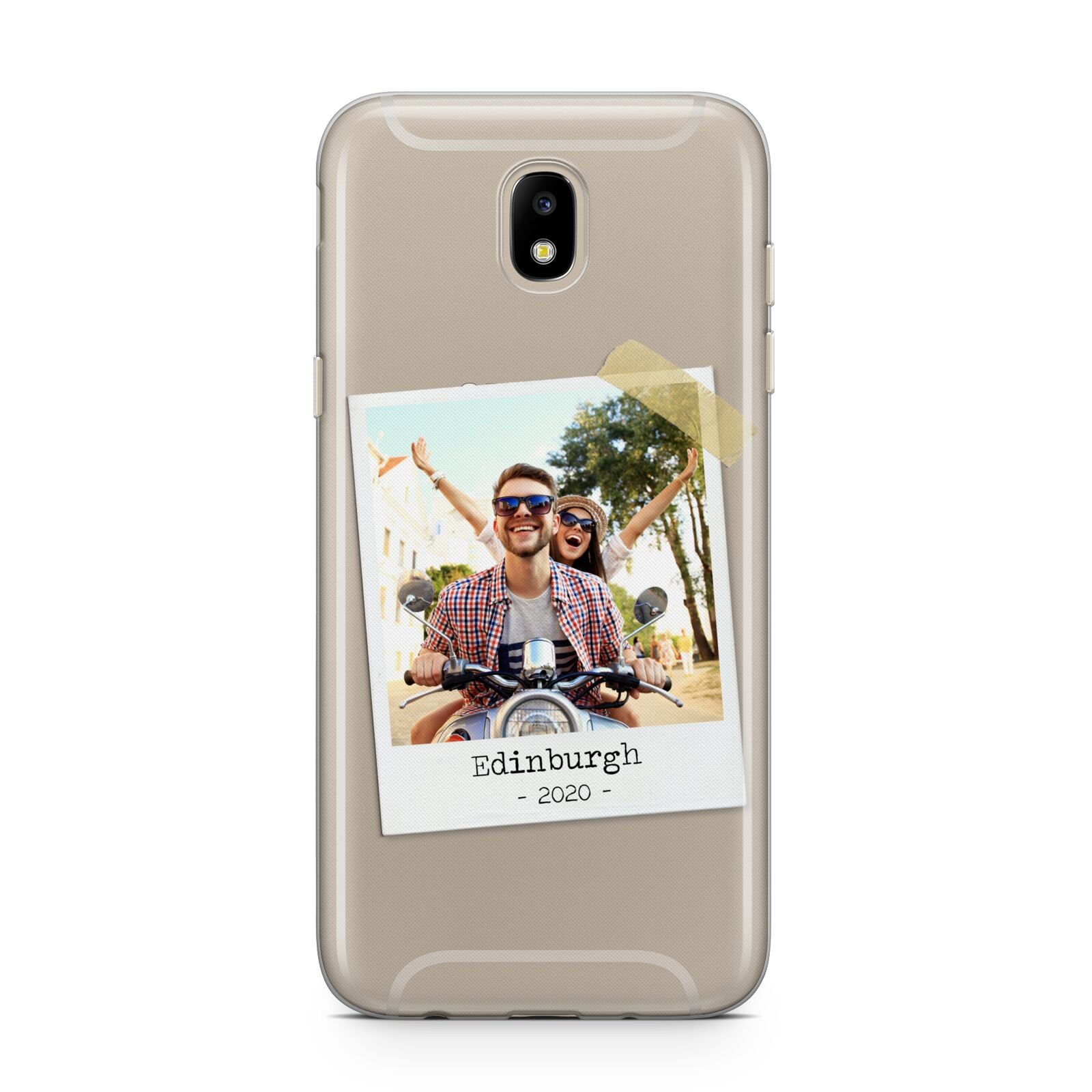 Taped Holiday Snap Photo Upload Samsung J5 2017 Case