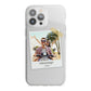 Taped Holiday Snap Photo Upload iPhone 13 Pro Max TPU Impact Case with White Edges