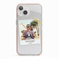 Taped Holiday Snap Photo Upload iPhone 13 TPU Impact Case with Pink Edges