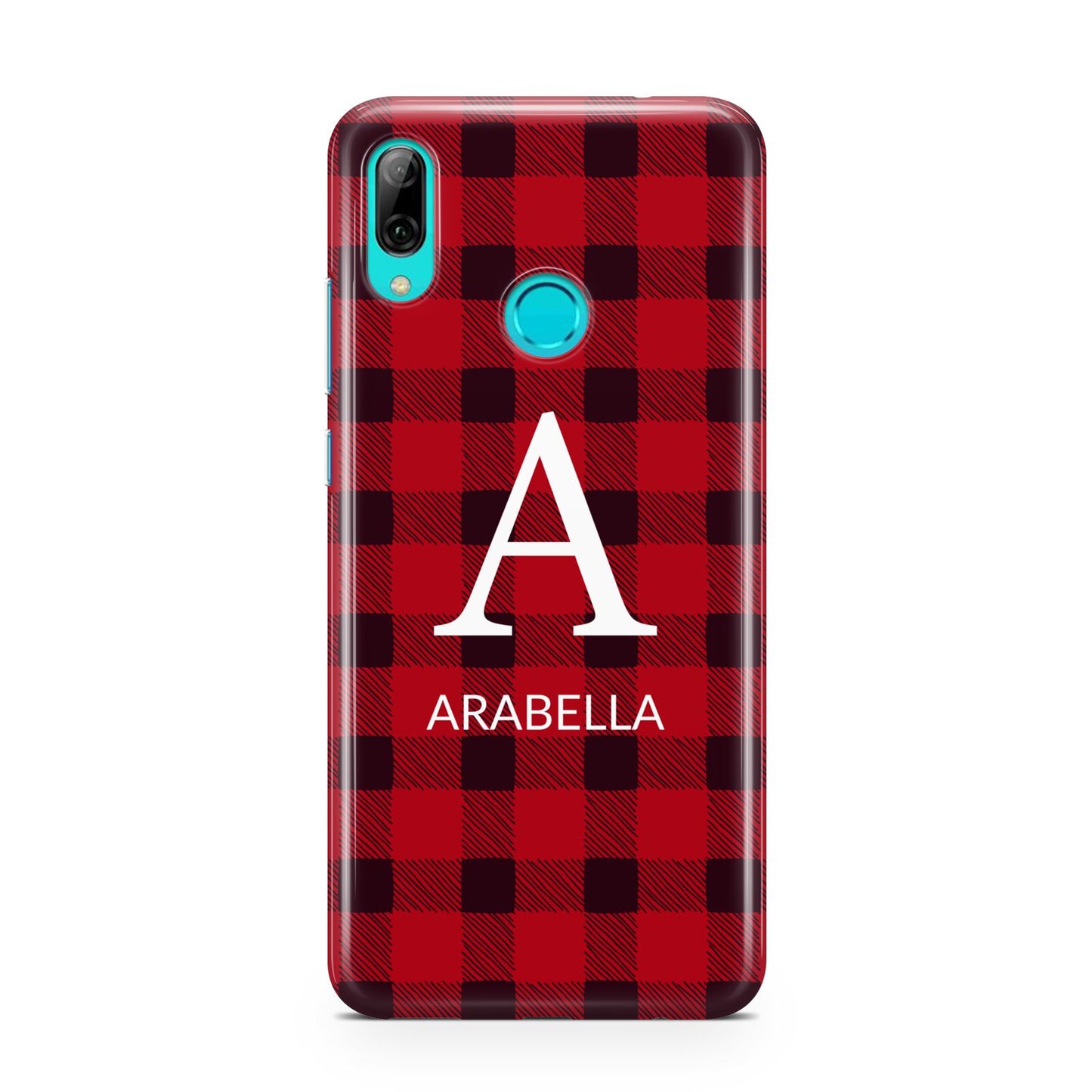 Tartan Christmas Personalised Huawei P Smart 2019 Case