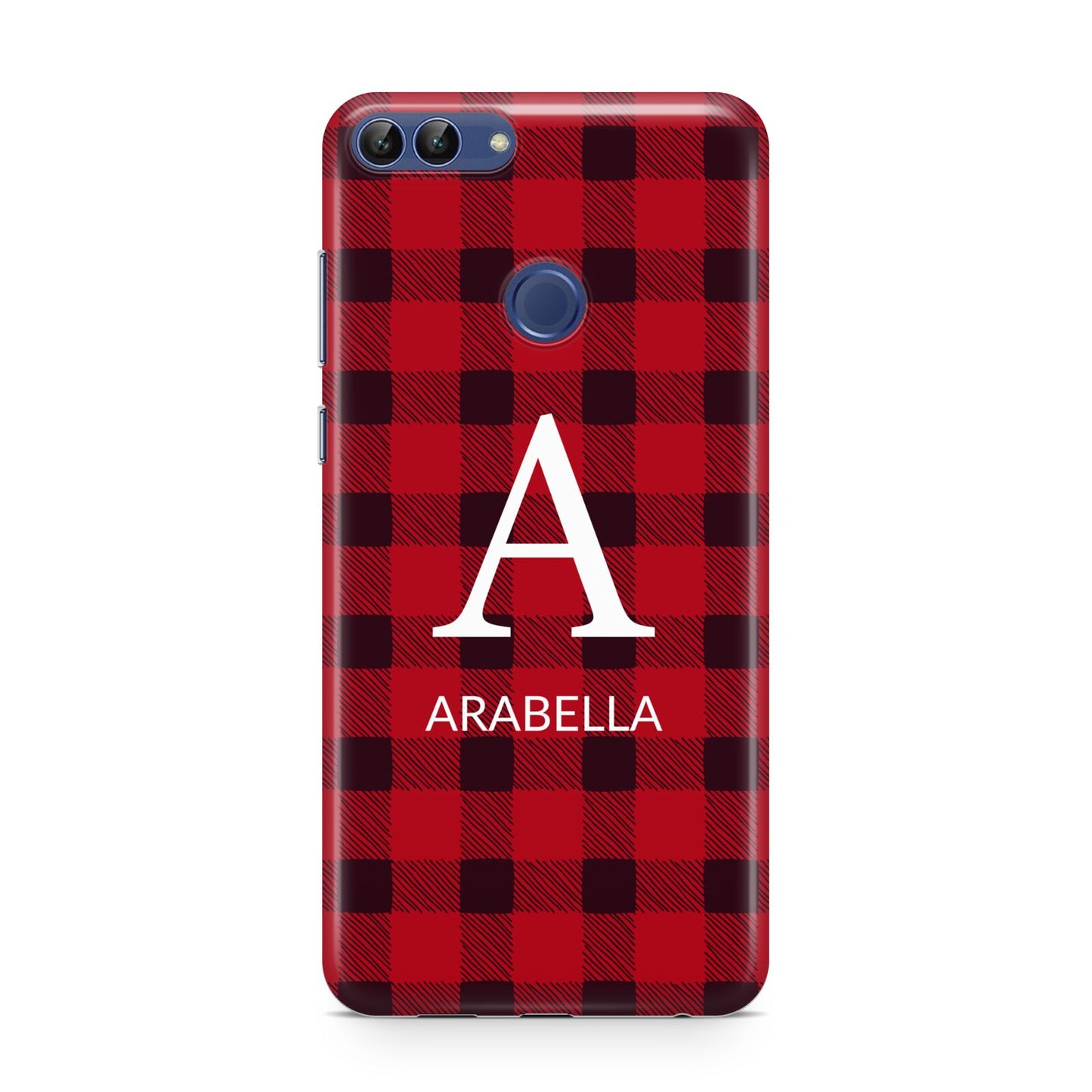 Tartan Christmas Personalised Huawei P Smart Case