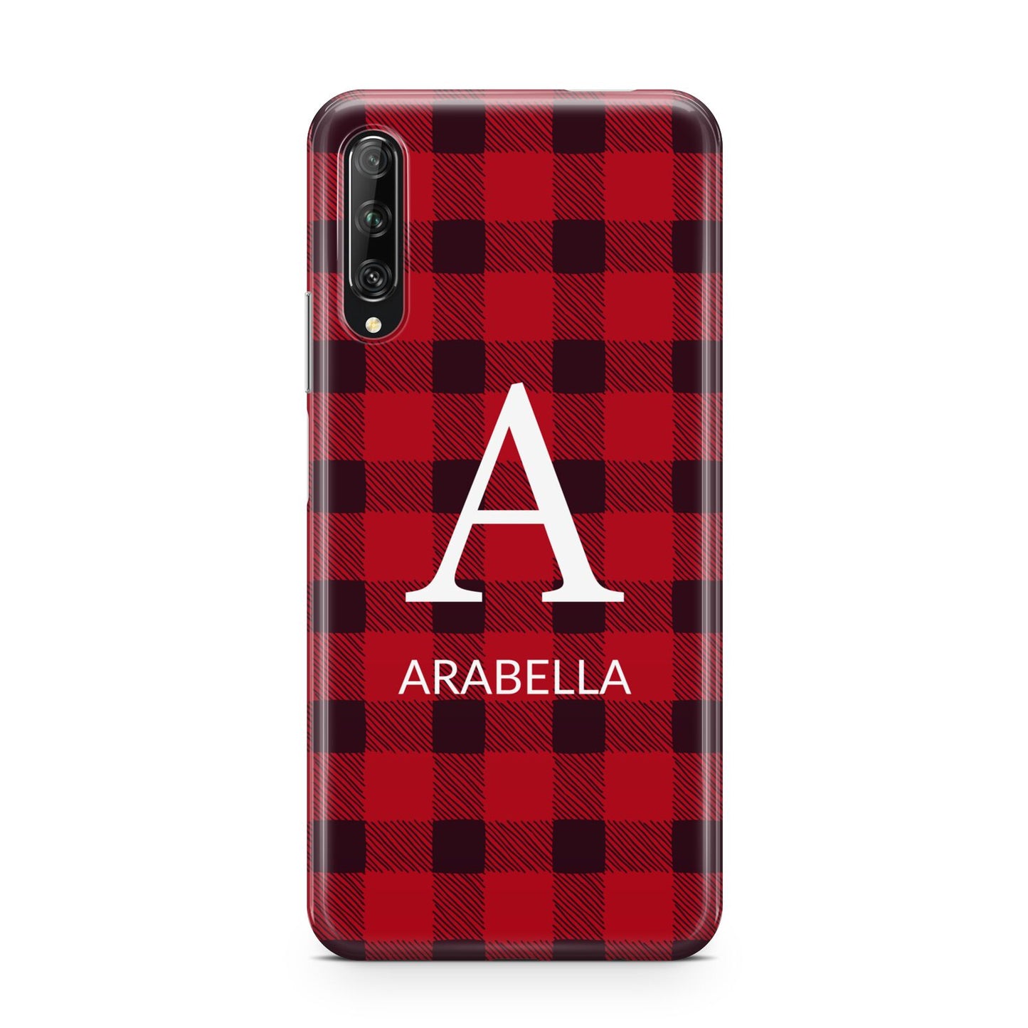 Tartan Christmas Personalised Huawei P Smart Pro 2019