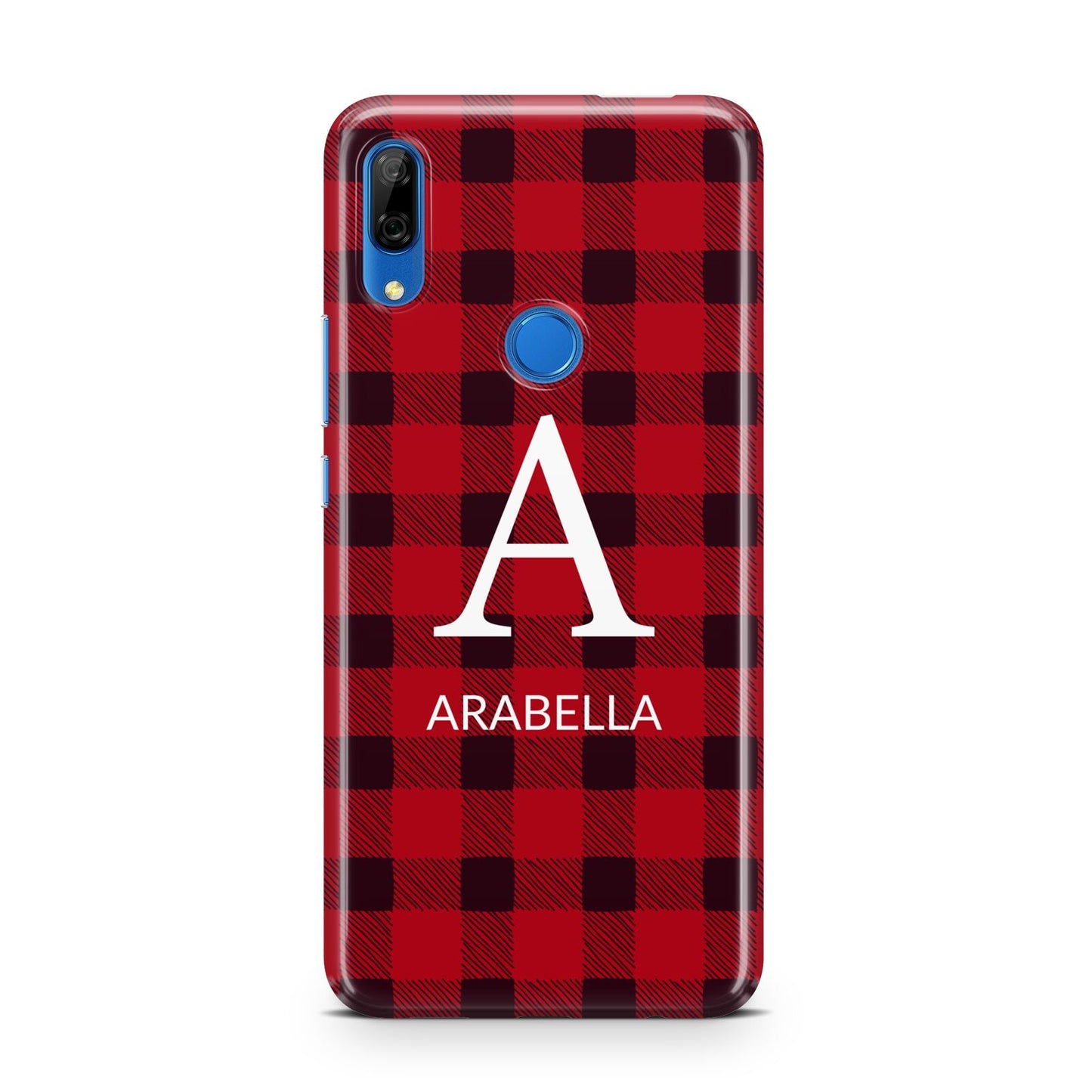 Tartan Christmas Personalised Huawei P Smart Z