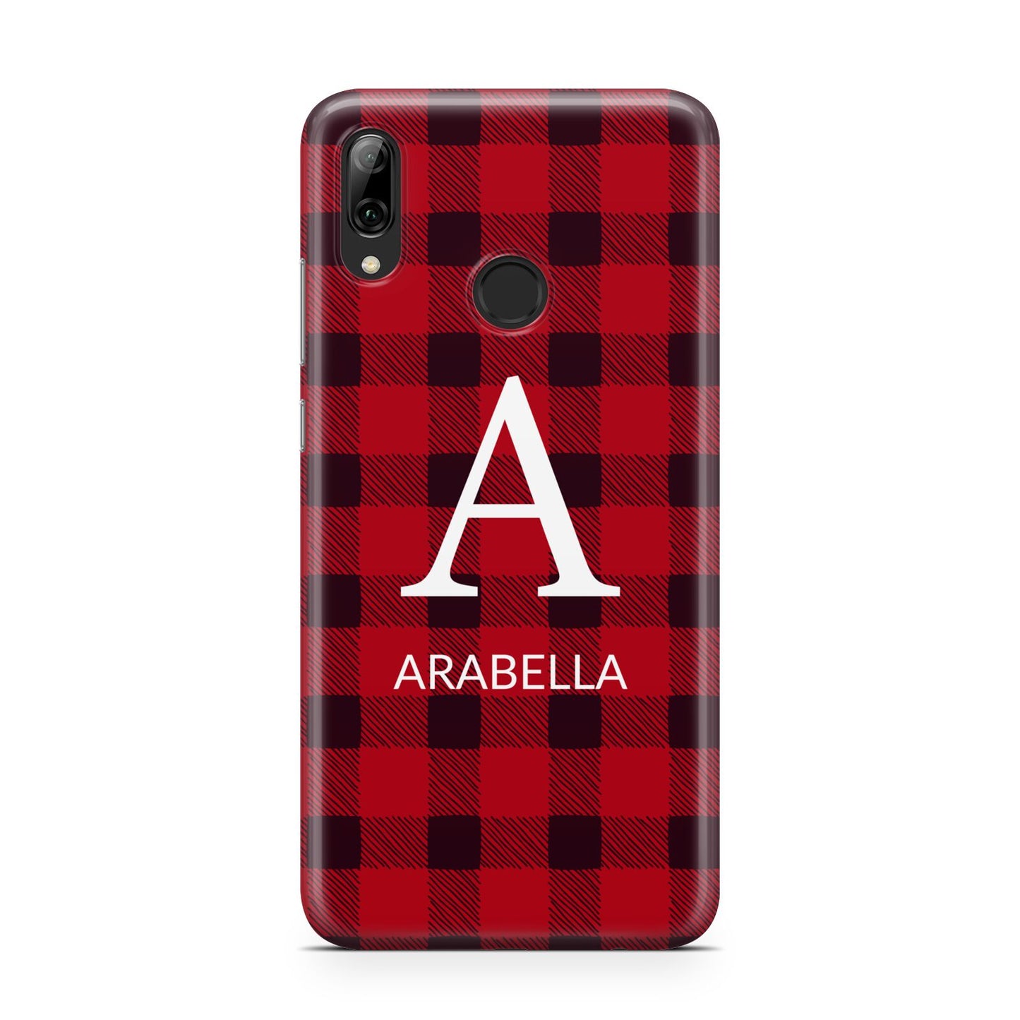 Tartan Christmas Personalised Huawei Y7 2019