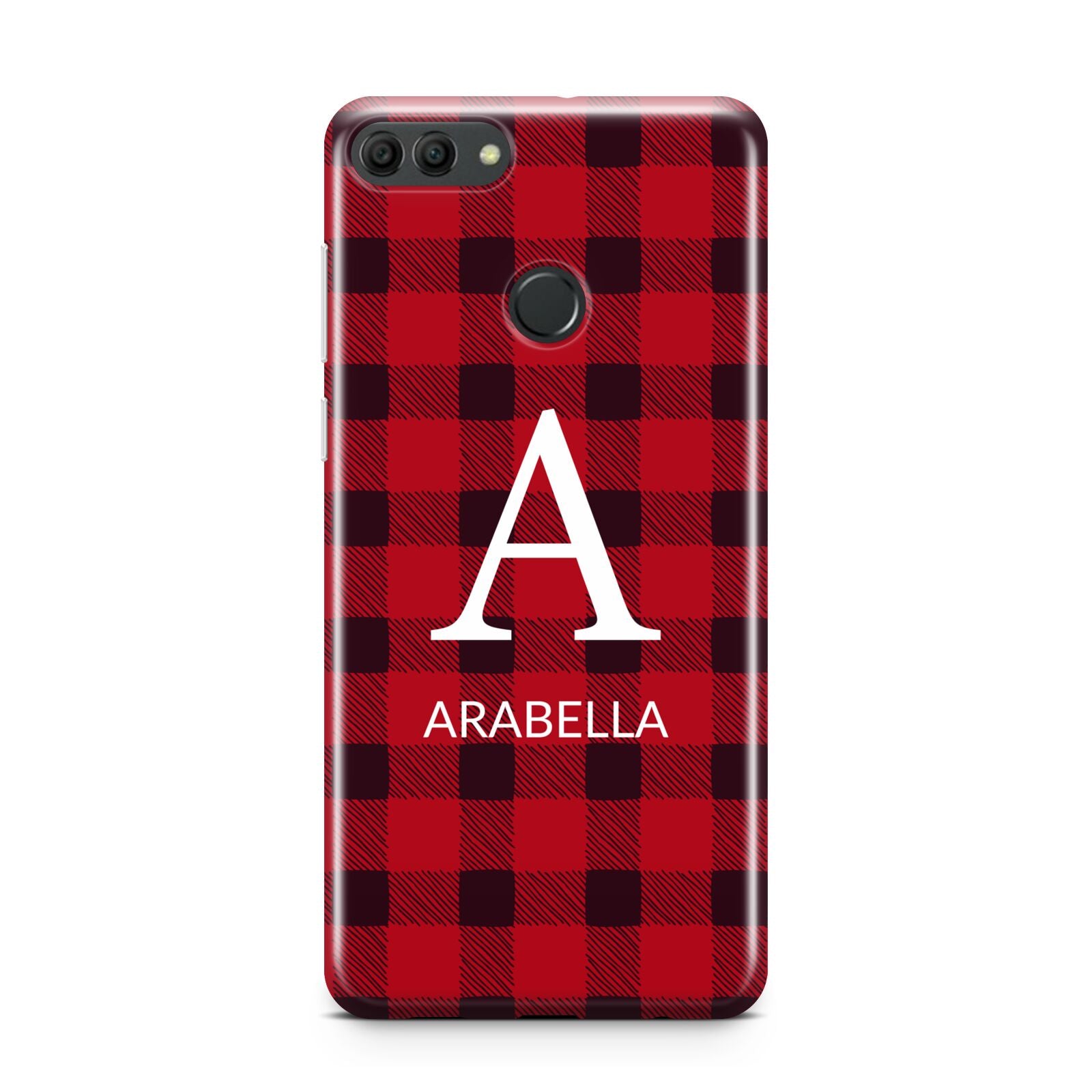 Tartan Christmas Personalised Huawei Y9 2018