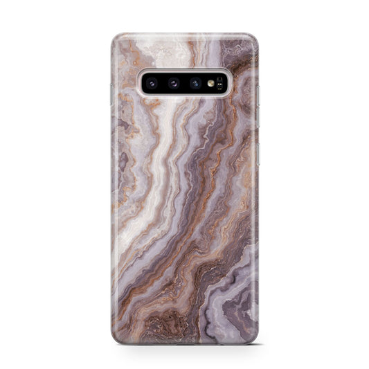 Taupe Agate Protective Samsung Galaxy Case