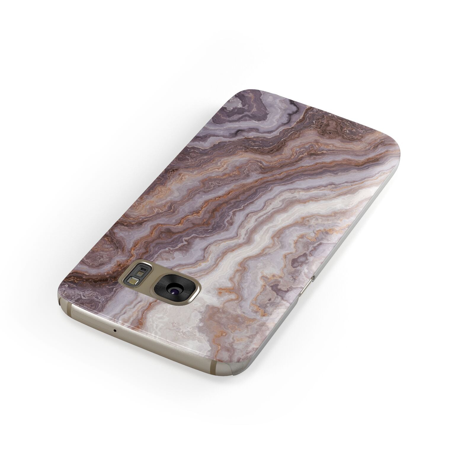 Taupe Agate Samsung Galaxy Case Front Close Up