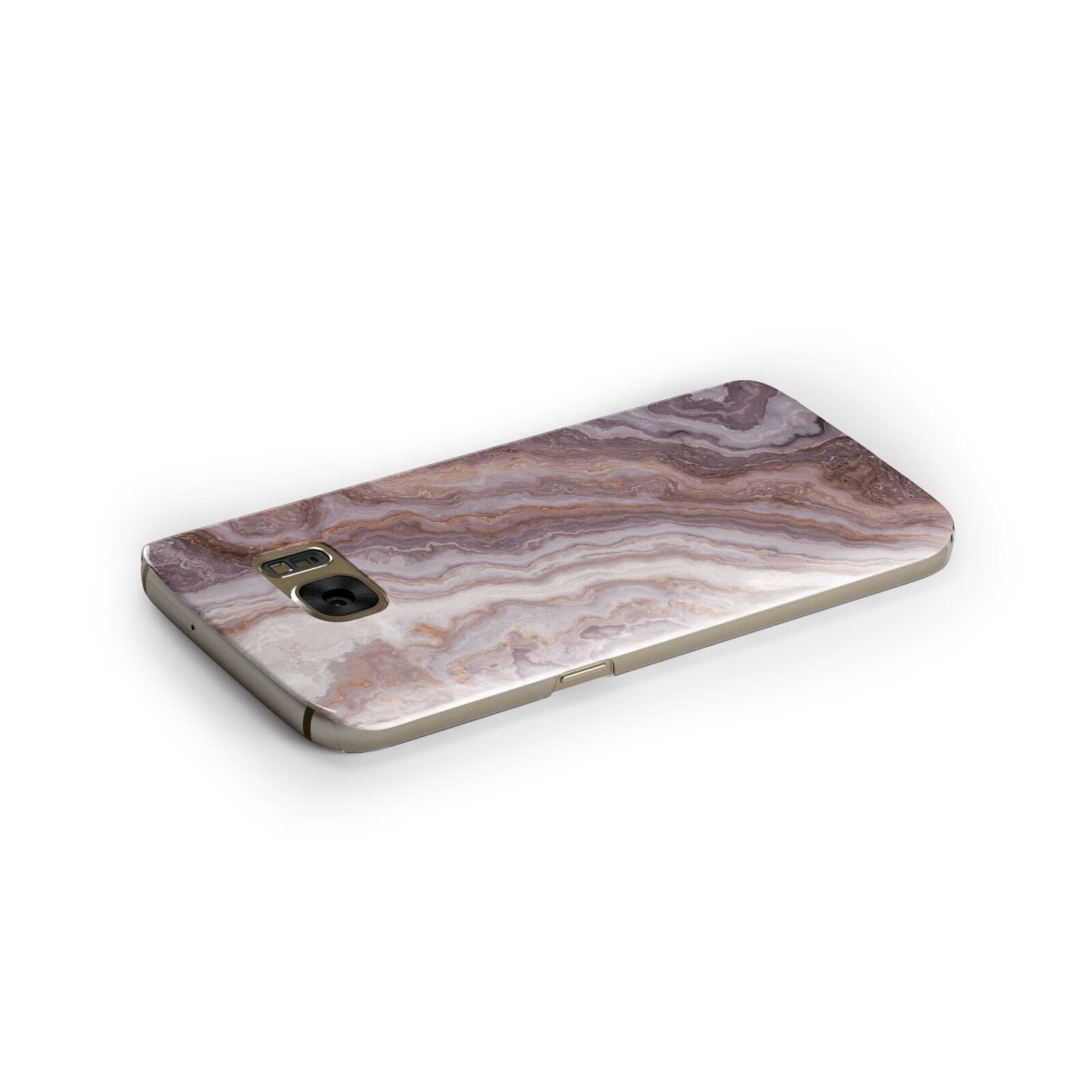 Taupe Agate Samsung Galaxy Case Side Close Up