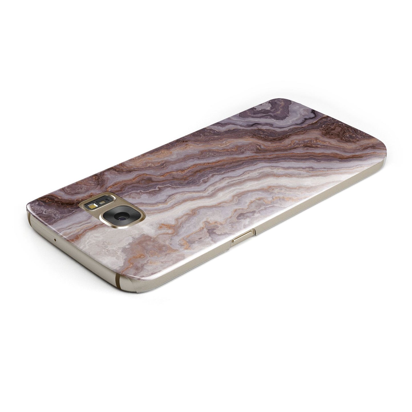 Taupe Agate Samsung Galaxy Case Top Cutout