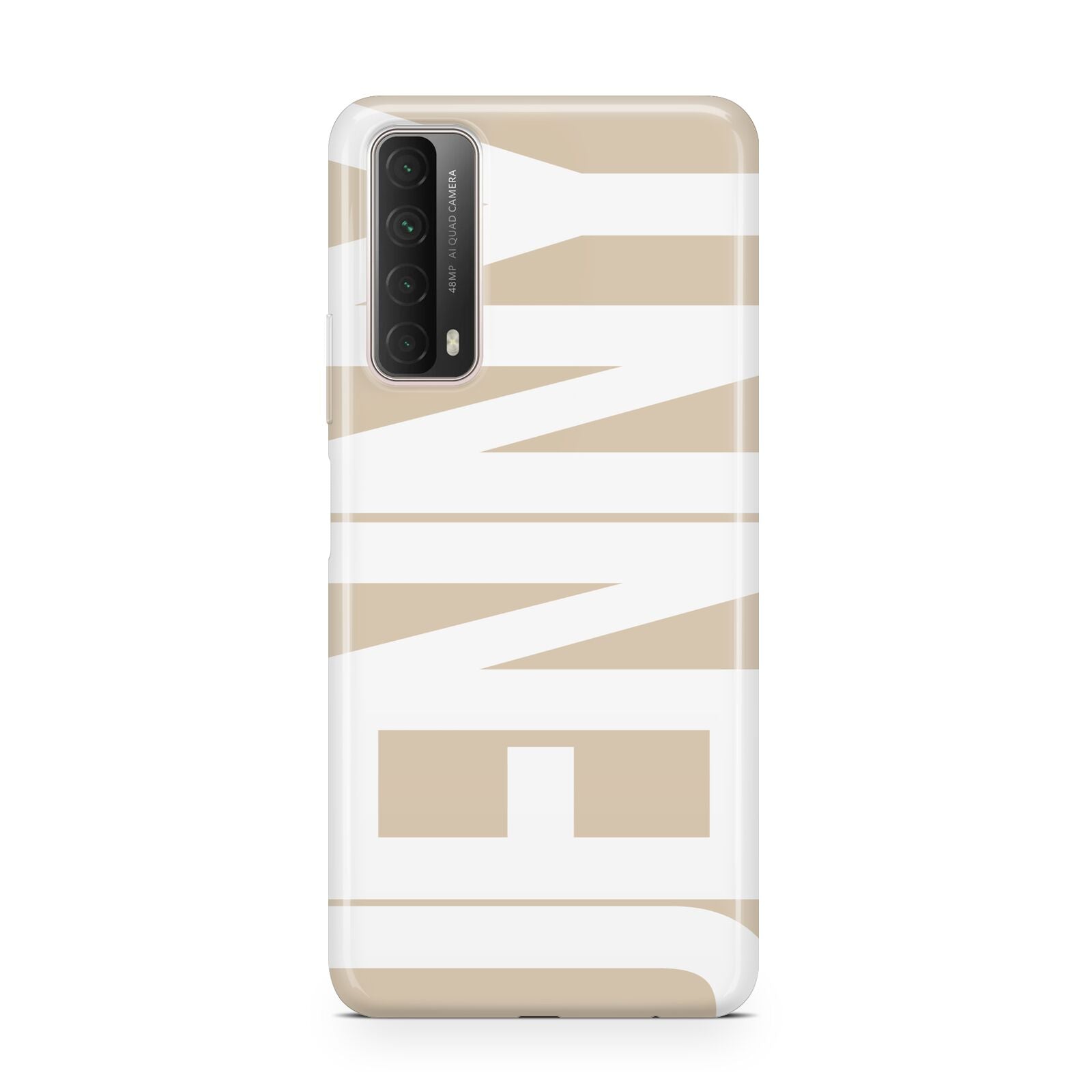 Taupe with Bold White Name Huawei P Smart 2021