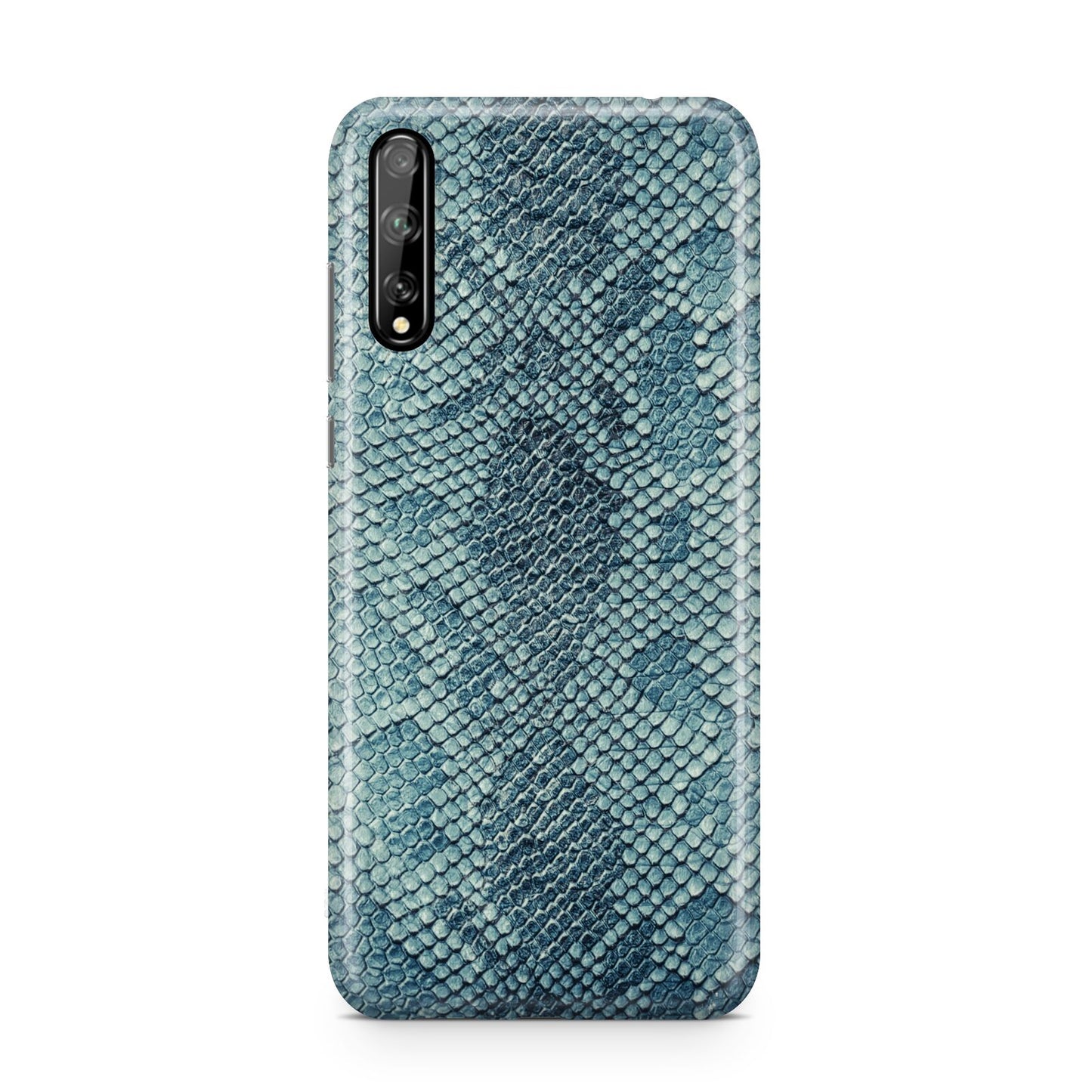 Teal Snakeskin Huawei Enjoy 10s Phone Case