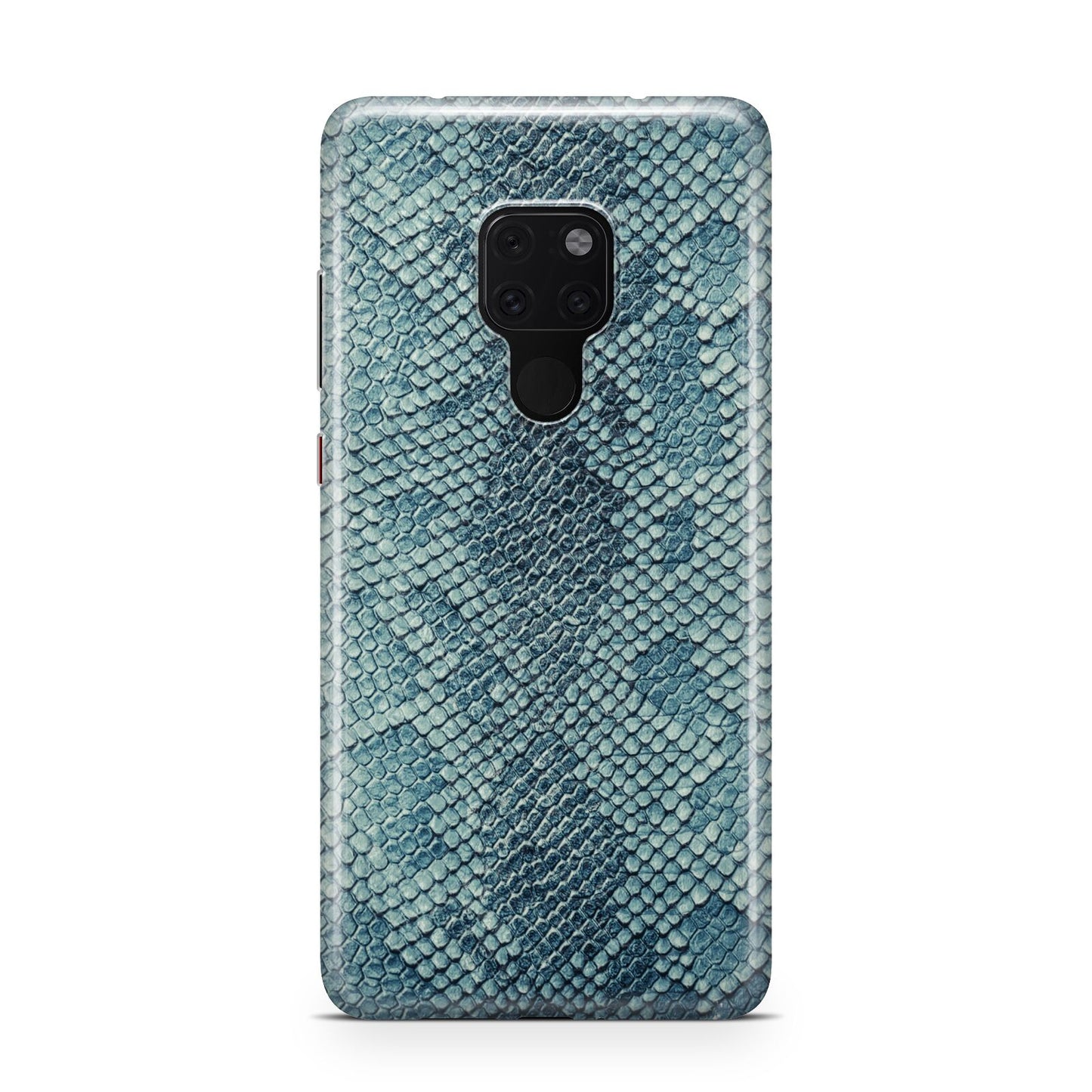 Teal Snakeskin Huawei Mate 20 Phone Case