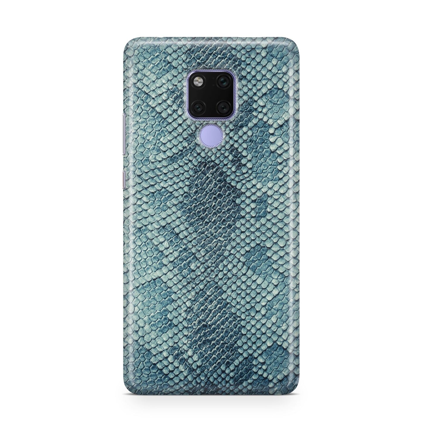 Teal Snakeskin Huawei Mate 20X Phone Case