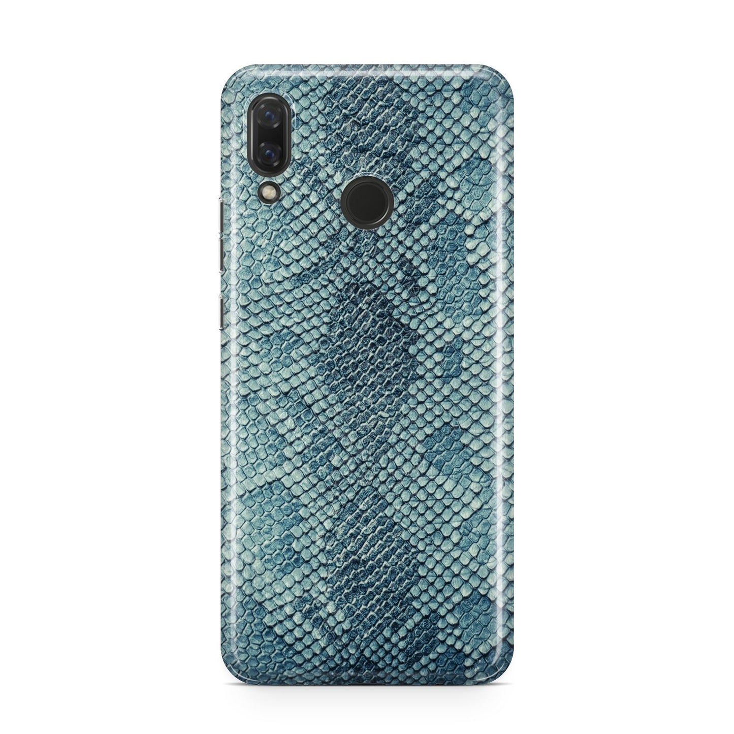 Teal Snakeskin Huawei Nova 3 Phone Case