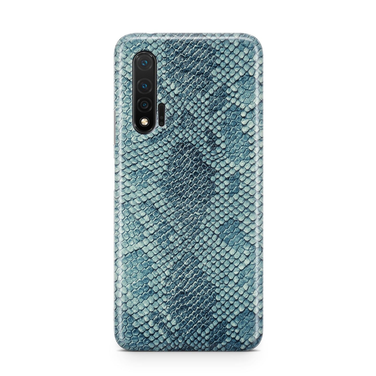 Teal Snakeskin Huawei Nova 6 Phone Case