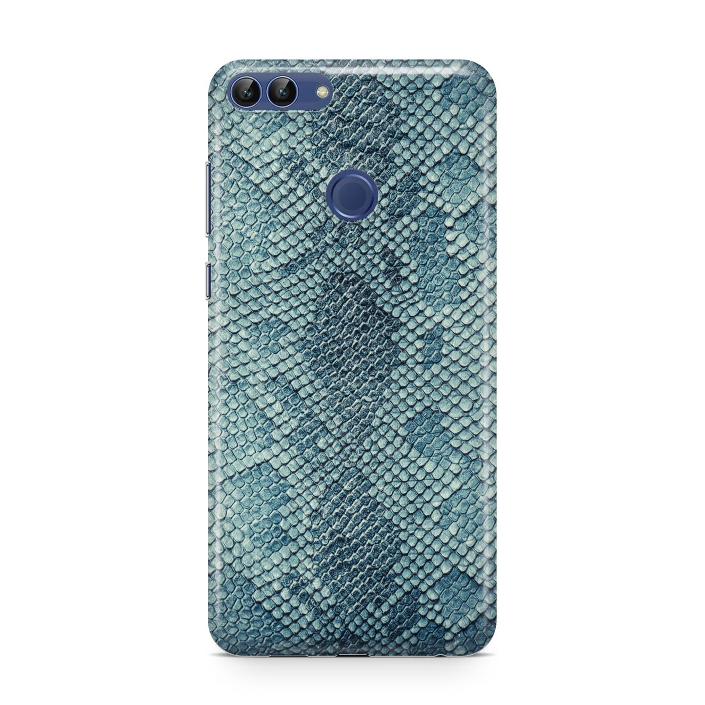 Teal Snakeskin Huawei P Smart Case