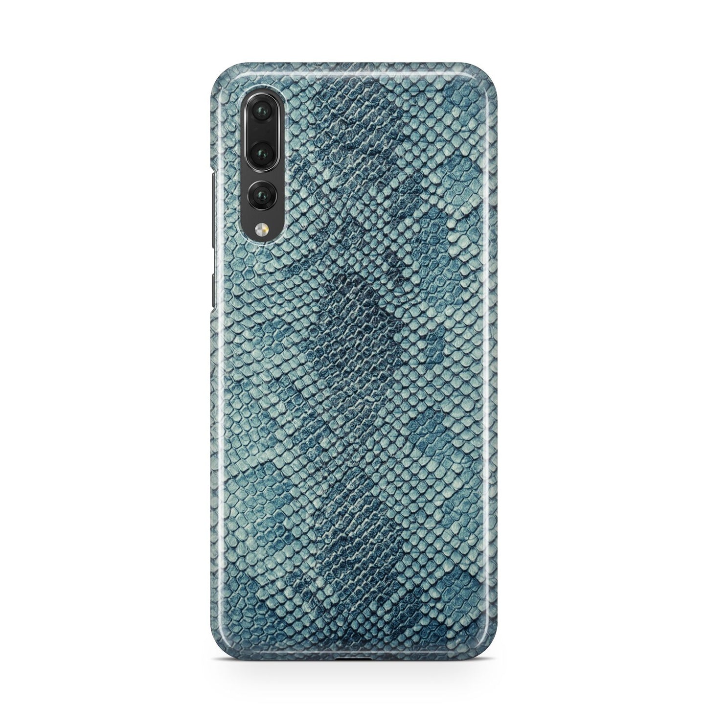 Teal Snakeskin Huawei P20 Pro Phone Case