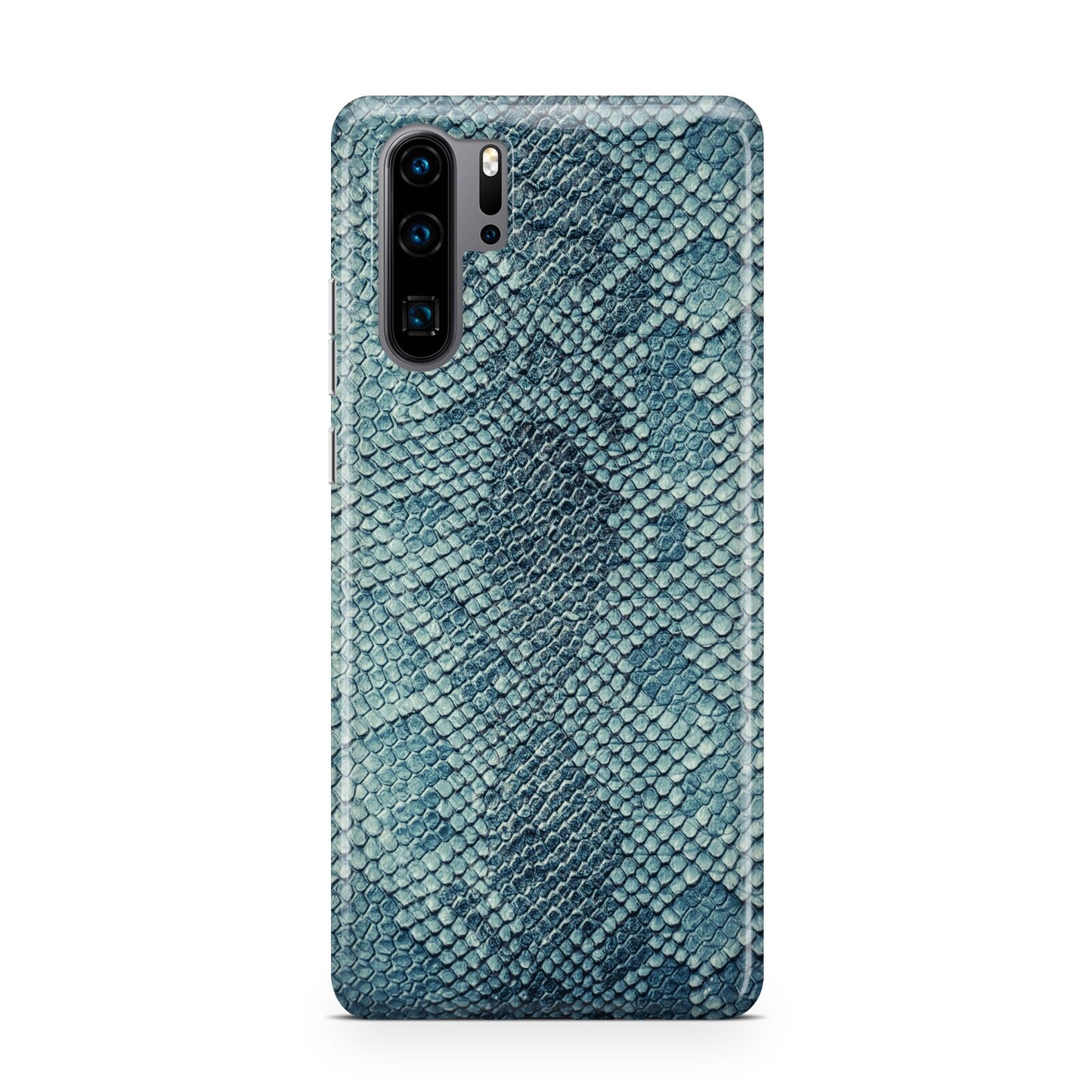 Teal Snakeskin Huawei P30 Pro Phone Case