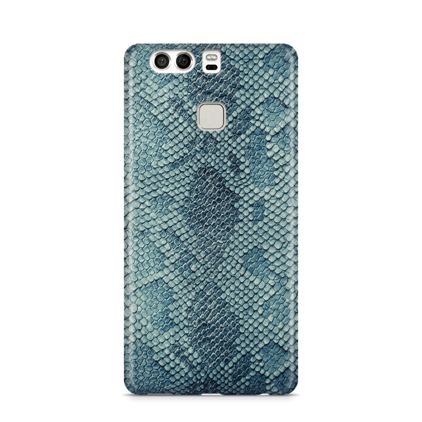 Teal Snakeskin Huawei P9 Case