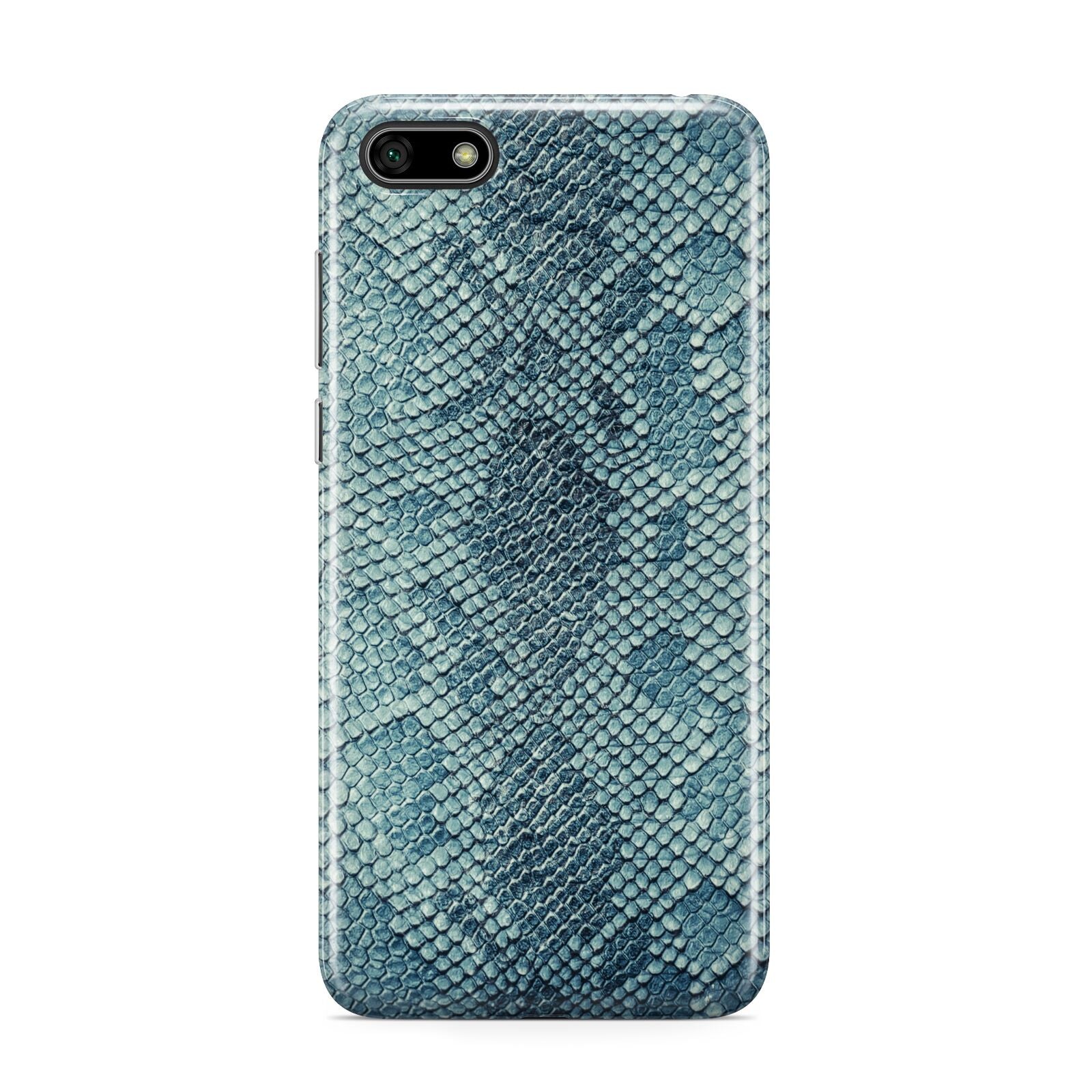 Teal Snakeskin Huawei Y5 Prime 2018 Phone Case