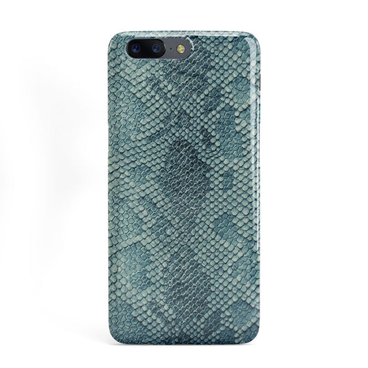 Teal Snakeskin OnePlus Case