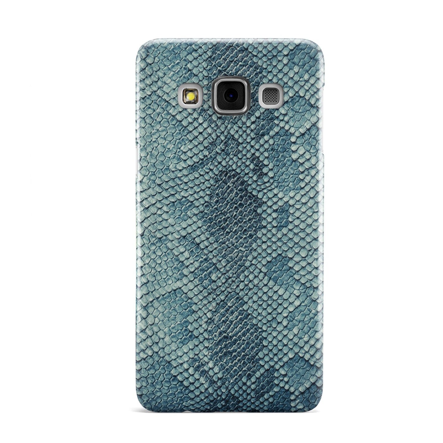 Teal Snakeskin Samsung Galaxy A3 Case