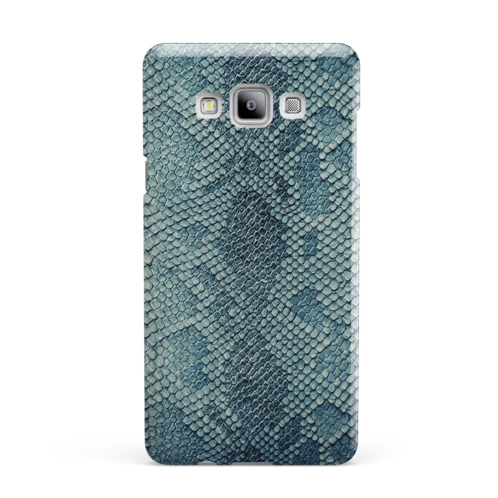 Teal Snakeskin Samsung Galaxy A7 2015 Case