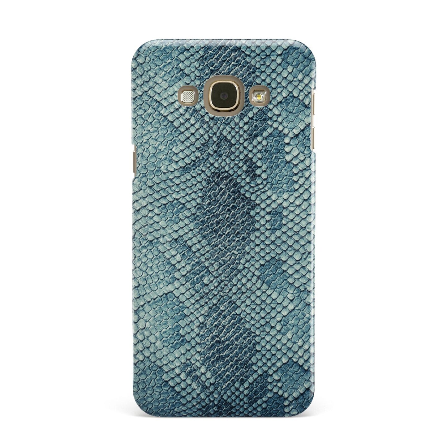 Teal Snakeskin Samsung Galaxy A8 Case