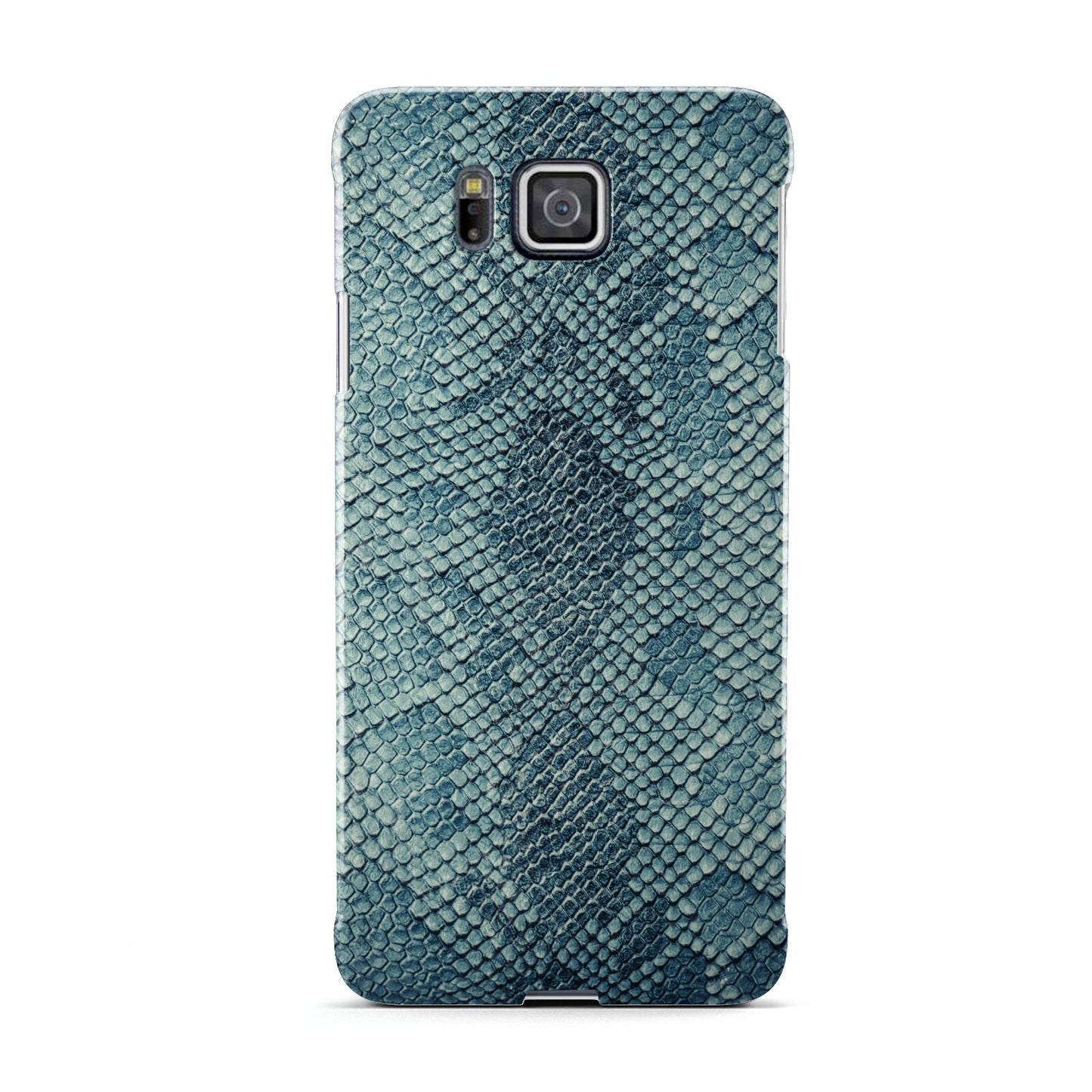 Teal Snakeskin Samsung Galaxy Alpha Case