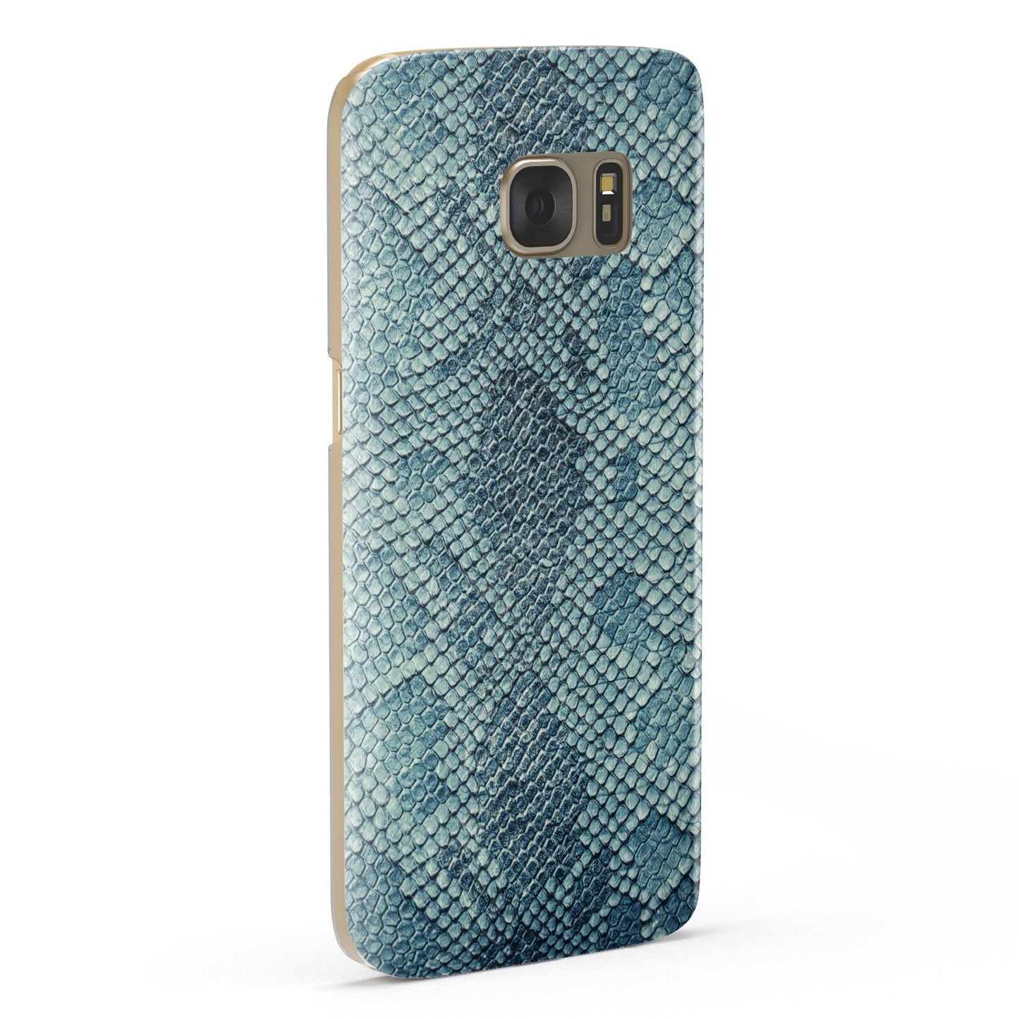 Teal Snakeskin Samsung Galaxy Case Fourty Five Degrees