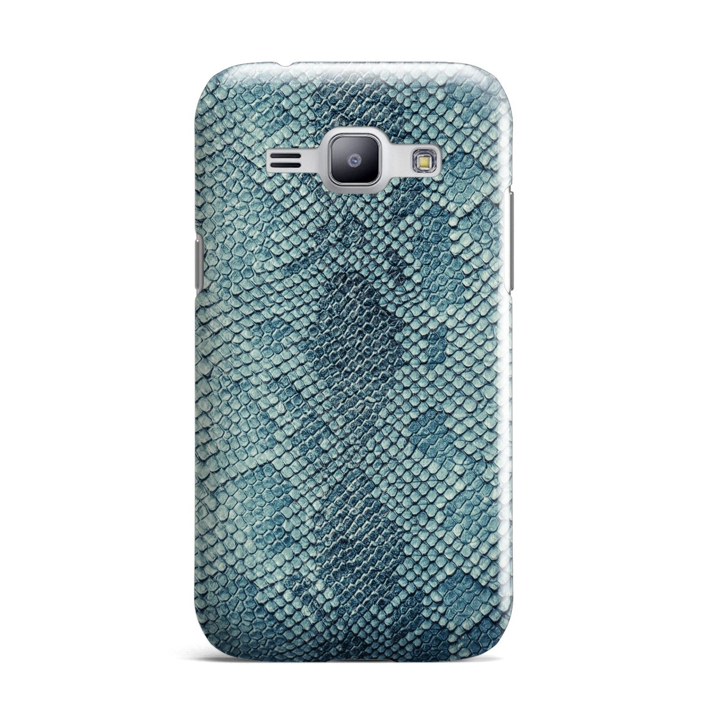 Teal Snakeskin Samsung Galaxy J1 2015 Case