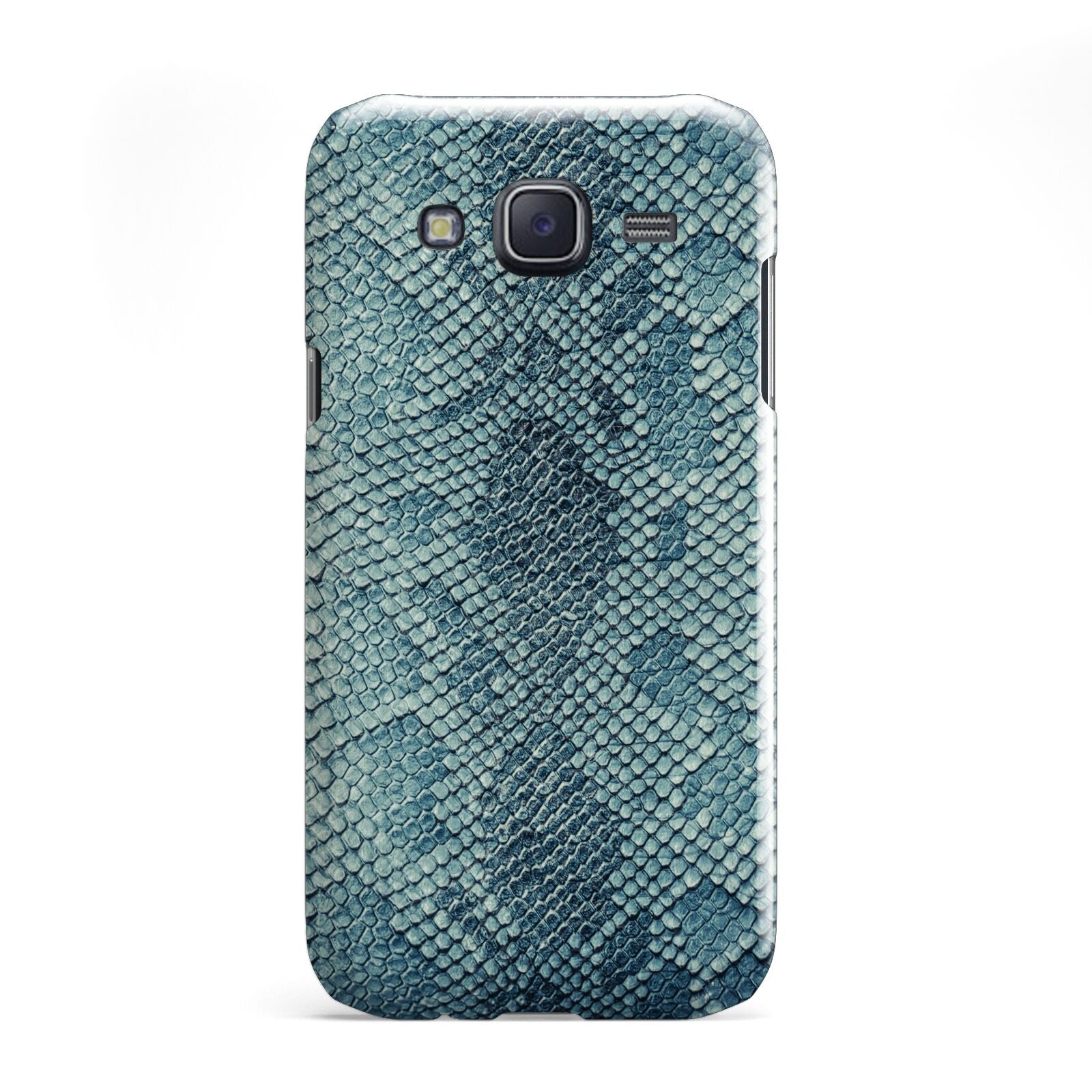 Teal Snakeskin Samsung Galaxy J5 Case