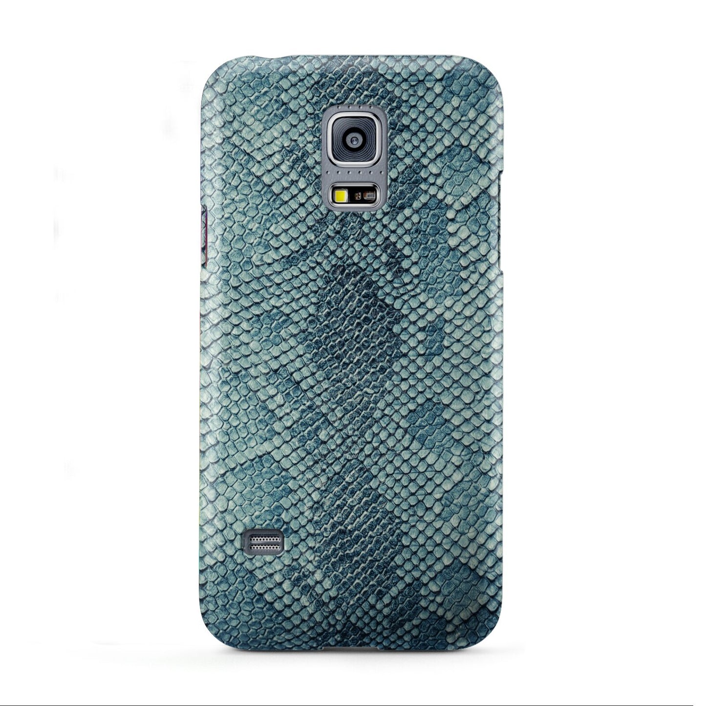 Teal Snakeskin Samsung Galaxy S5 Mini Case