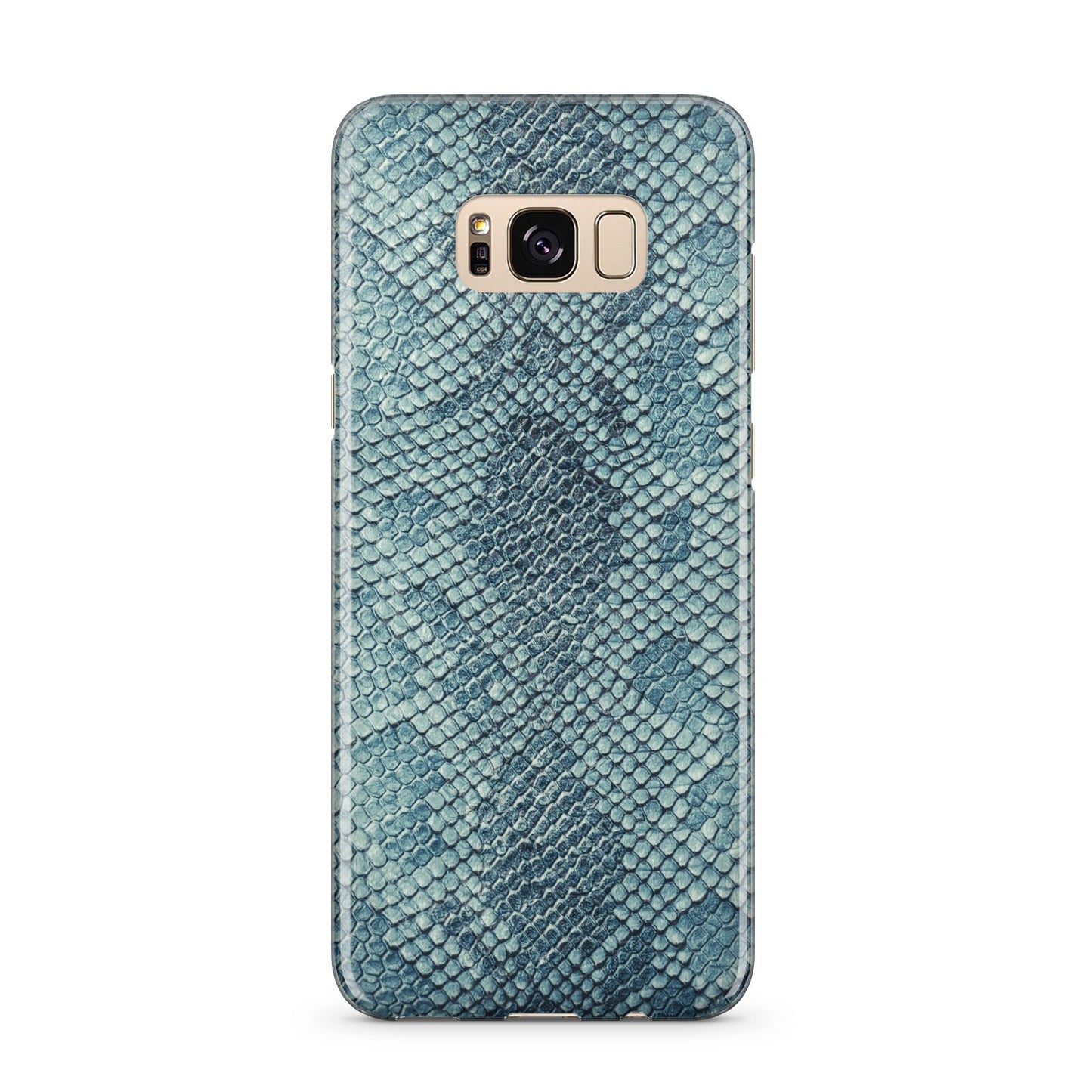 Teal Snakeskin Samsung Galaxy S8 Plus Case