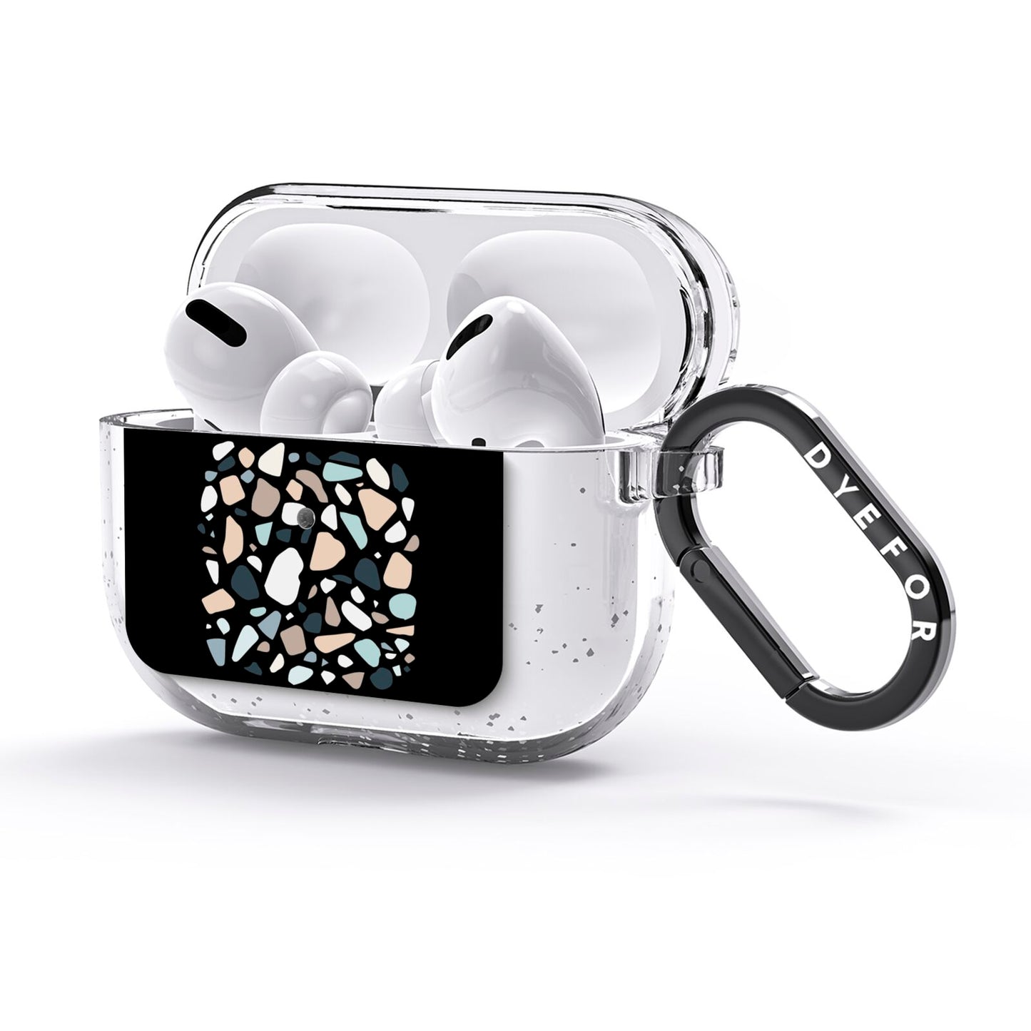 Terrazzo AirPods Glitter Case 3rd Gen Side Image