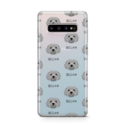 Terri Poo Icon with Name Samsung Galaxy S10 Case