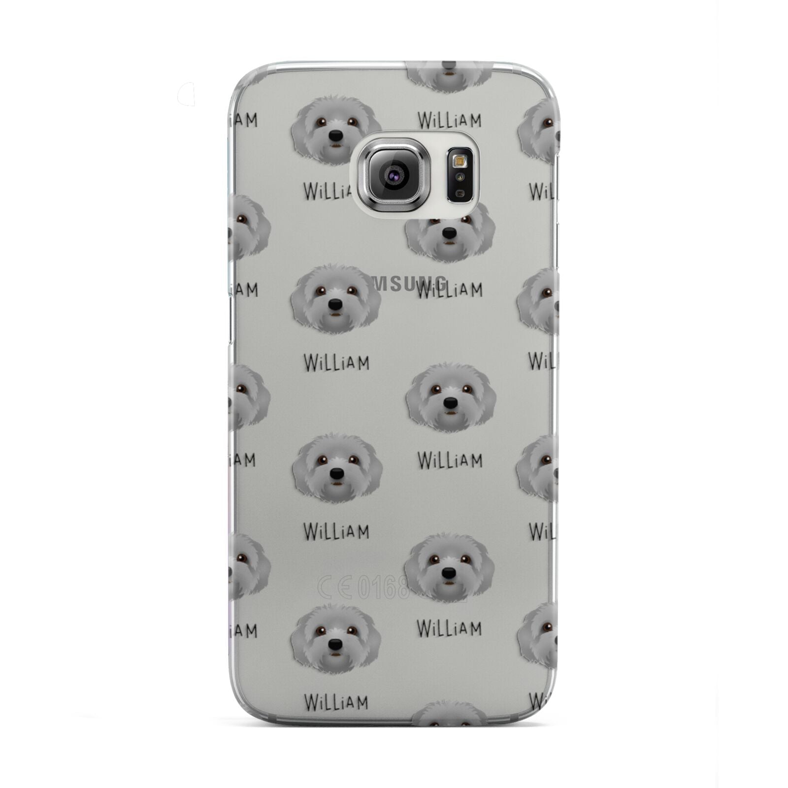 Terri Poo Icon with Name Samsung Galaxy S6 Edge Case