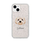 Terri Poo Personalised iPhone 14 Glitter Tough Case Starlight