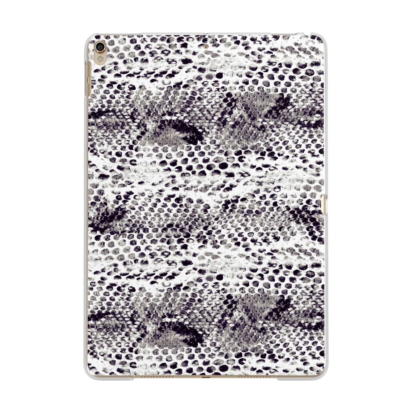 Textured Snakeskin Apple iPad Gold Case