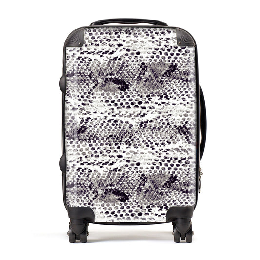 Textured Snakeskin Suitcase