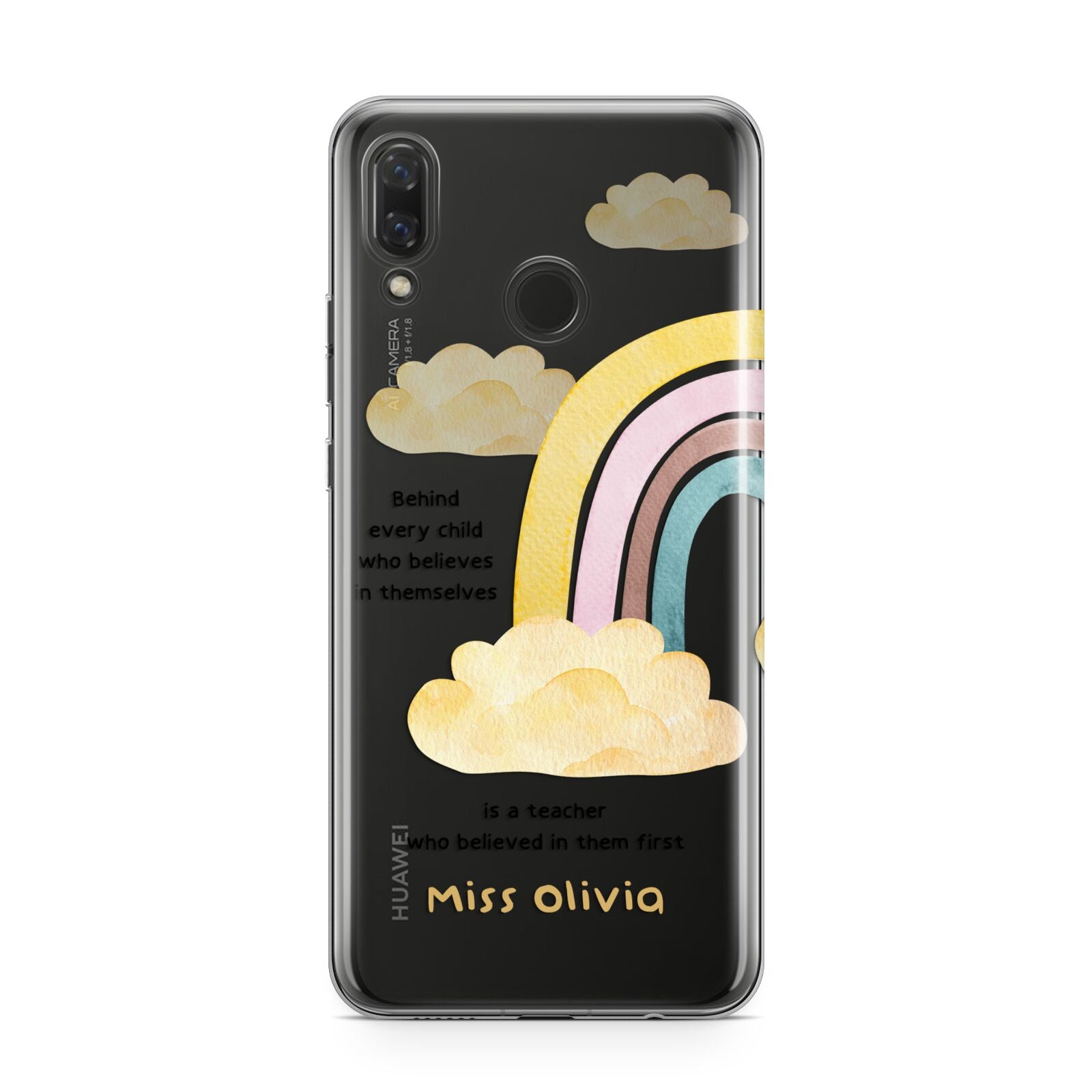 Thank You Teacher Personalised Huawei Nova 3 Phone Case