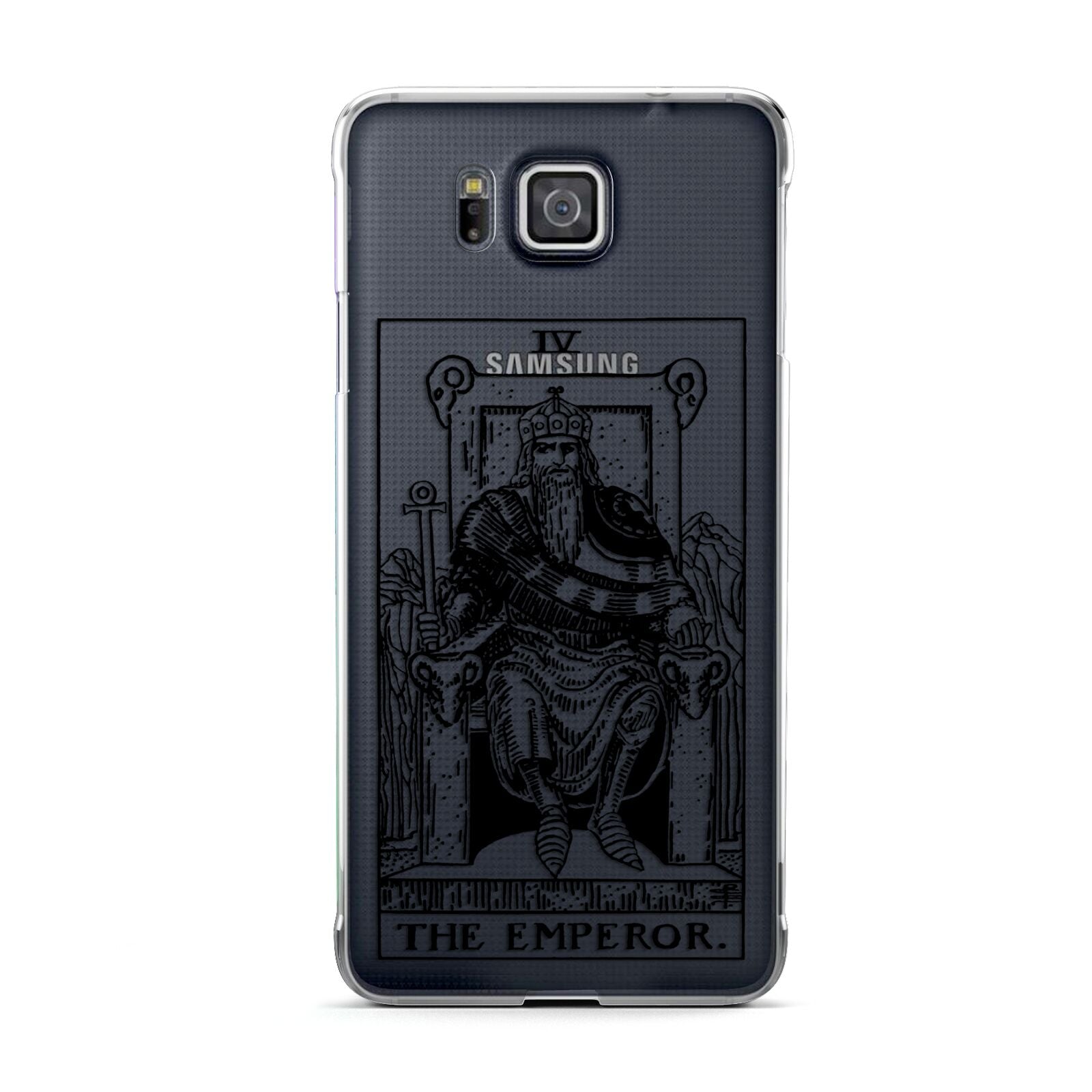 The Emperor Monochrome Tarot Card Samsung Galaxy Alpha Case