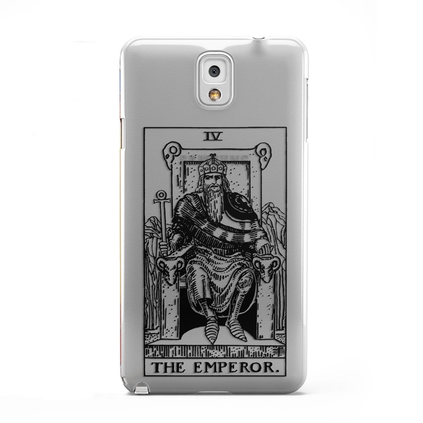 The Emperor Monochrome Tarot Card Samsung Galaxy Note 3 Case