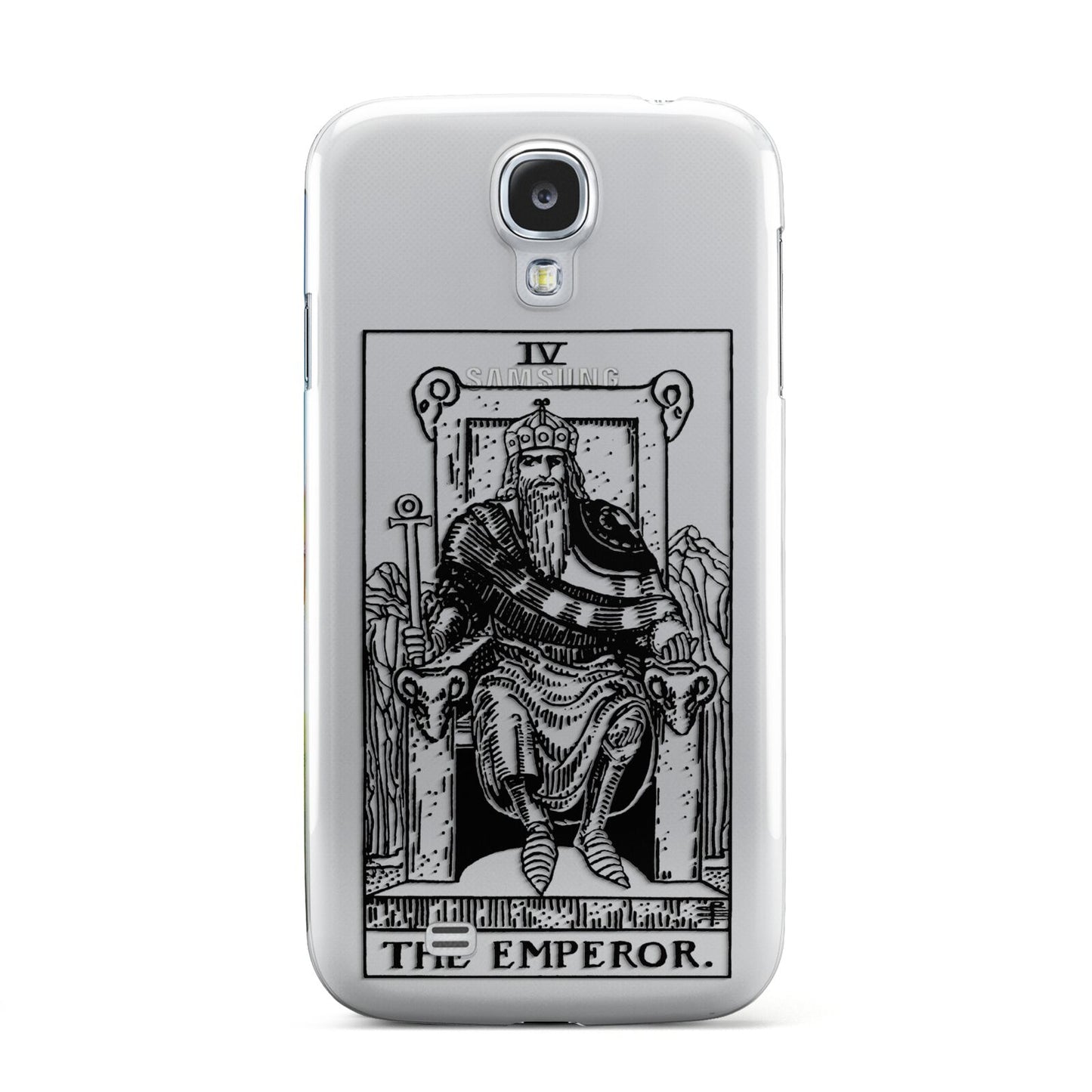 The Emperor Monochrome Tarot Card Samsung Galaxy S4 Case