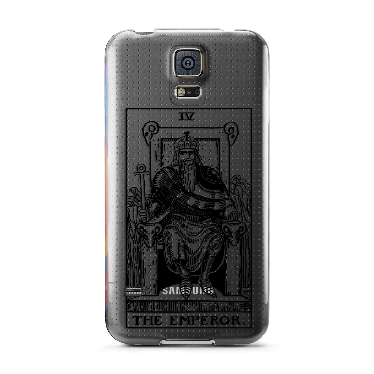 The Emperor Monochrome Tarot Card Samsung Galaxy S5 Case