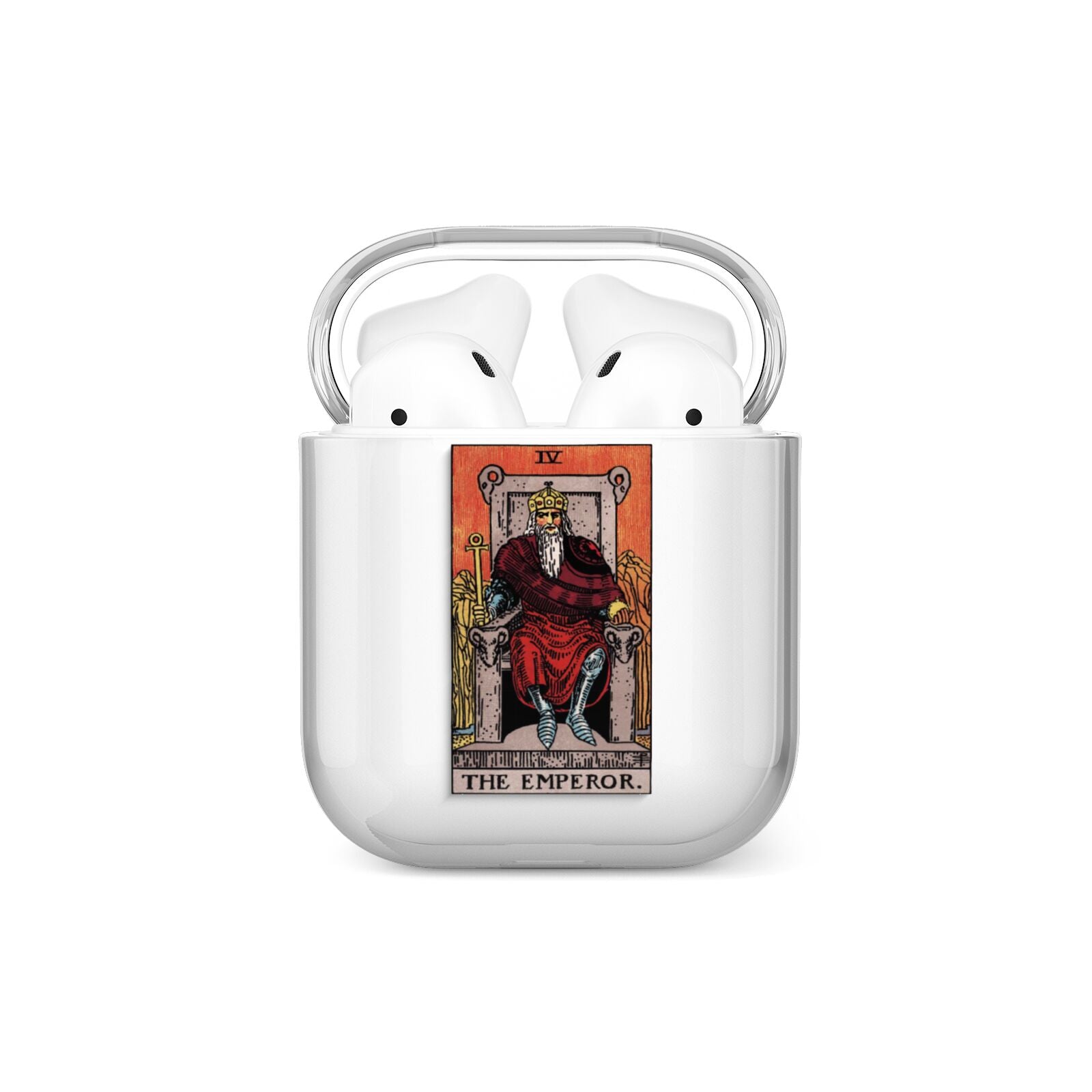 The Emperor Tarot Card AirPods Case