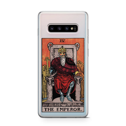 The Emperor Tarot Card Protective Samsung Galaxy Case