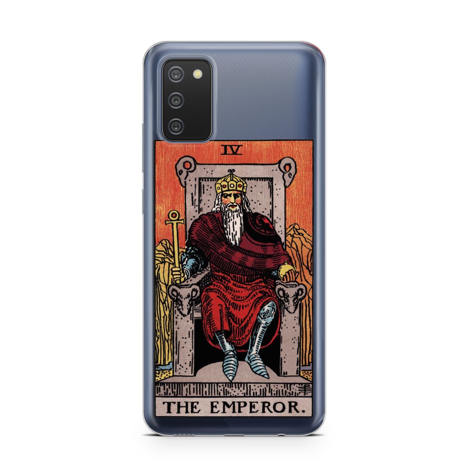 The Emperor Tarot Card Samsung A02s Case